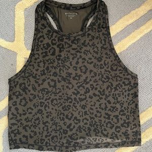 ❌SOLD Athleta Shanti Leopard Crop
